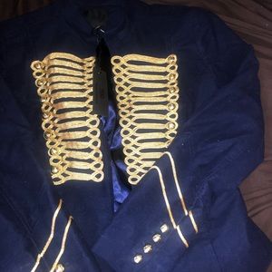 Navy Military / Marching band style blazer